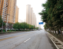 西安市高新技術產業開發區工程-上林苑一路道路